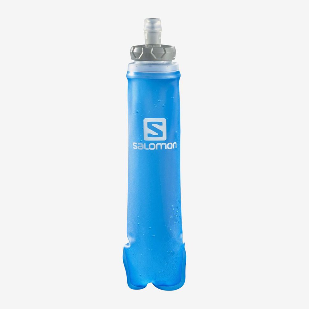 Mochila Trail Running Salomon Hombre Azules - Salomon Argentina SOFT FLASK 500ML/17OZ,527083-PRF